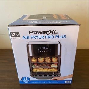 PowerXL Air Fryer Pro Plus Air Fryer Oven Multi-Cooker
Extra-Large 12-Quart